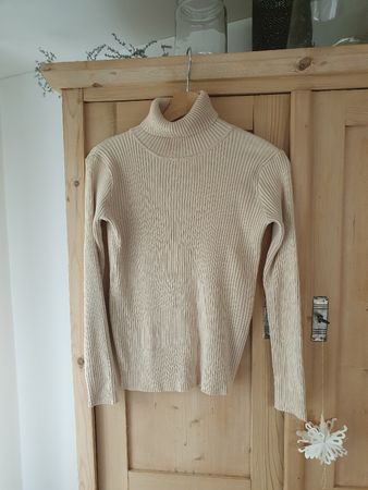 Rollkragen-Pullover, S/M