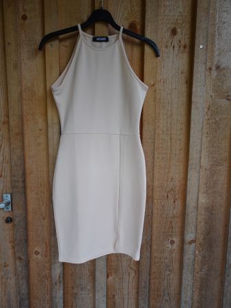 Lachsrosa Sommerkleid Missguided Gr. XS - 240918