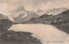 Bachsee BE Bergsee Gletscher Panorama