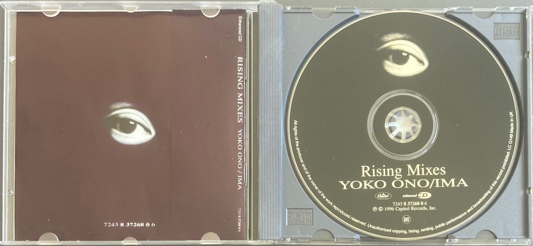 CD: YOKO ONO / IMA - RISING MIXES – Usato da Poliez-Pittet venduto da Newtown-Records 2
