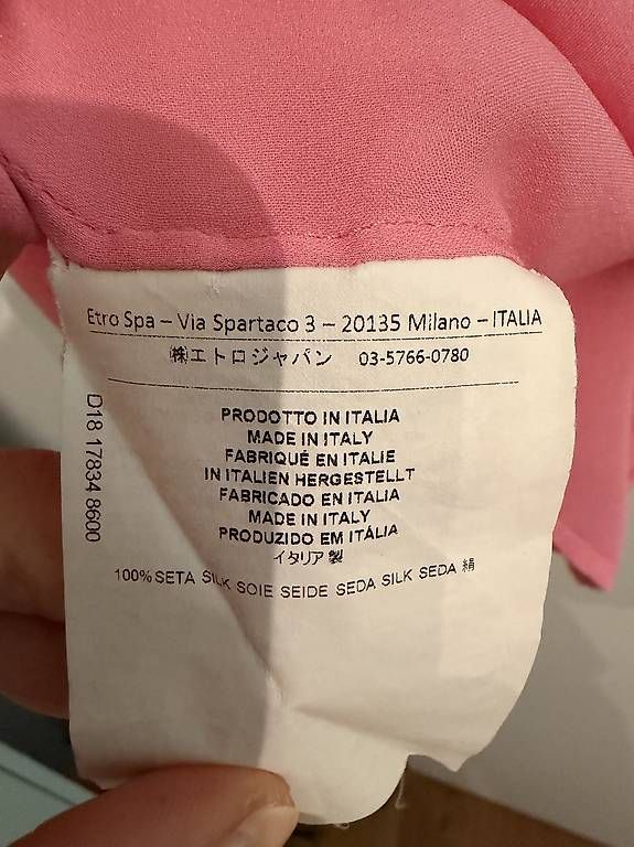 Camicette: Etro Bluse – Usato da Adligenswil venduto da TST04 3