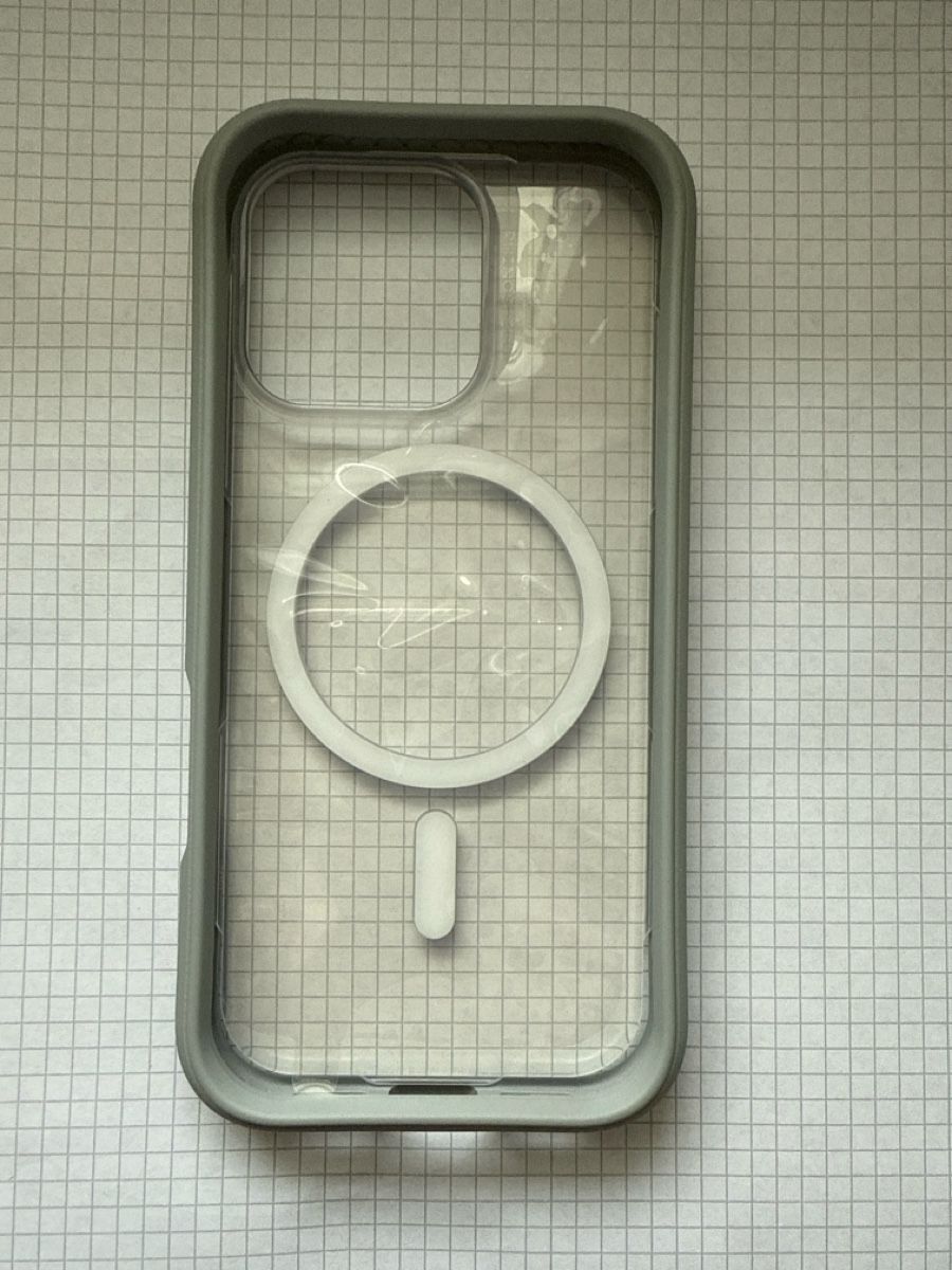 Telefoni cellulari / Smartphones: iPhone Hülle 14 Pro Max, transparent mit MagSafe, Grau – Nuovo e nell'imballaggio originale da Affoltern am Albis venduto da cherries