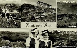 Gruss vom Rigi 1958