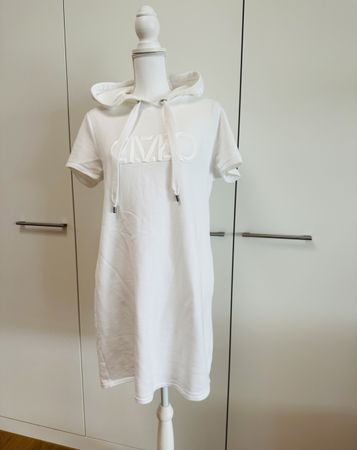 Weisses Sommerkleid mit Kapuze, Grösse S, Neuwertig, MK