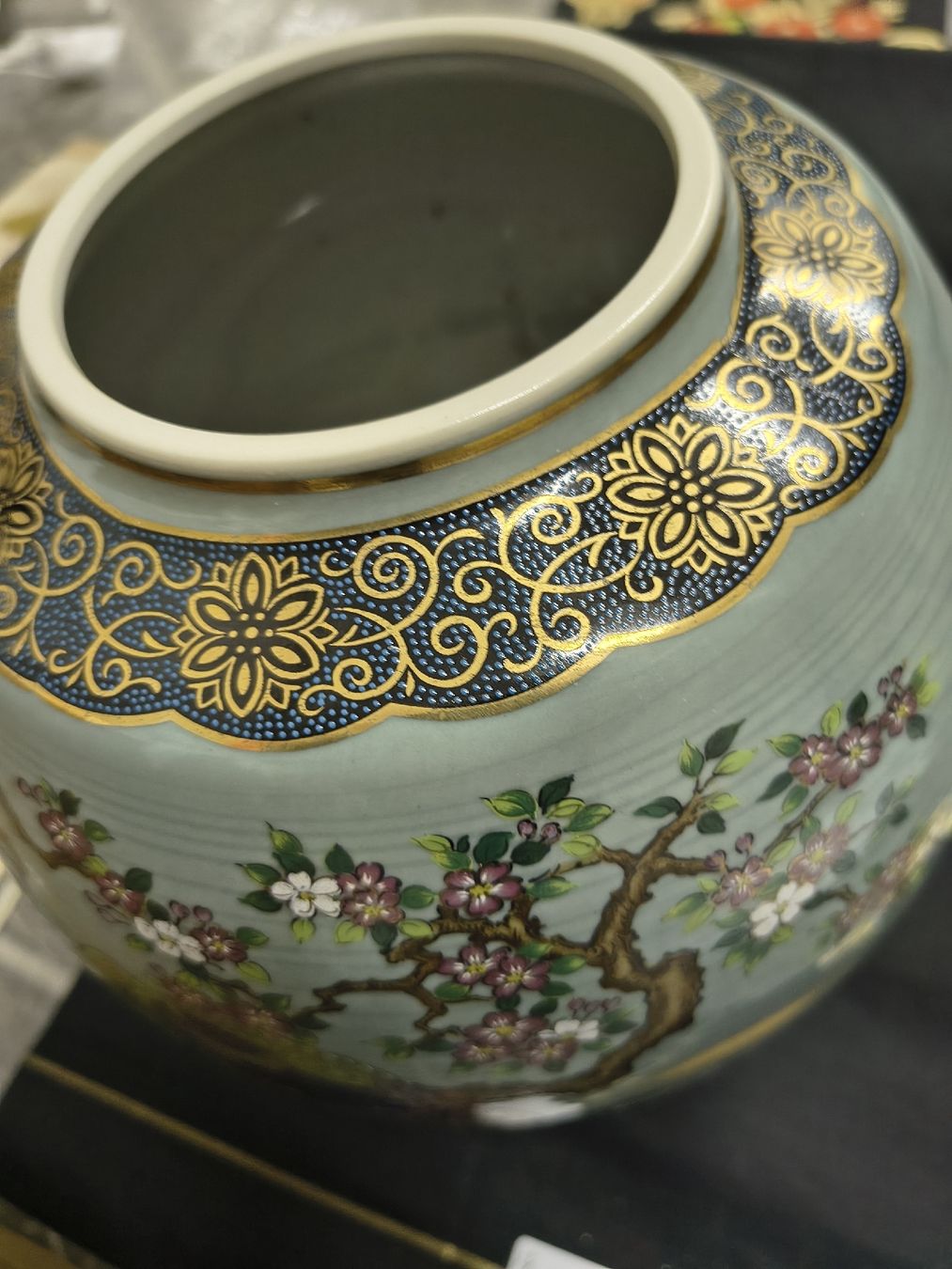 Vasi & Recipienti: Big Japanese vase, Kutani  – Usato da Vevey venduto da cos-vero 3