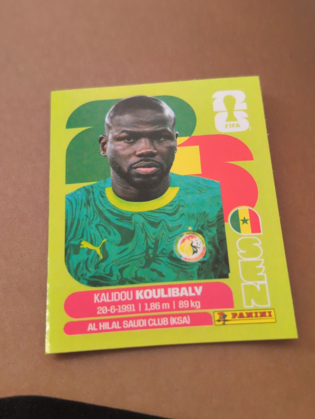 Panini Sammelbilder & Trading cards: Kalidou Koulibaly SEN 8 – Neu und originalverpackt aus Lausanne von KarolyneBaiao