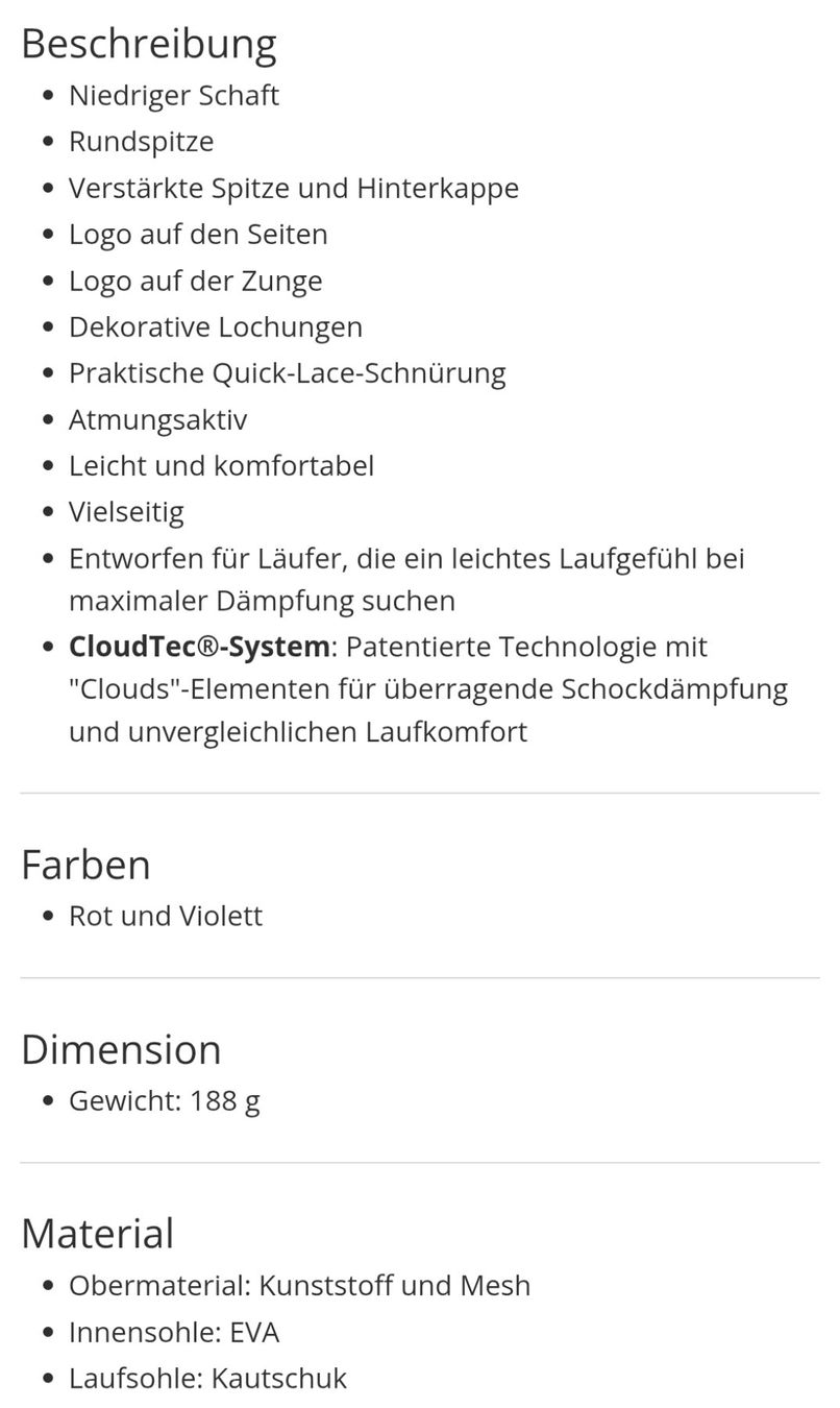 On Scarpe da donna: ON Laufschuh Cloud X Sneaker Grösse 36.5 – Nuovo e nell'imballaggio originale da Hombrechtikon venduto da Dannii0 4