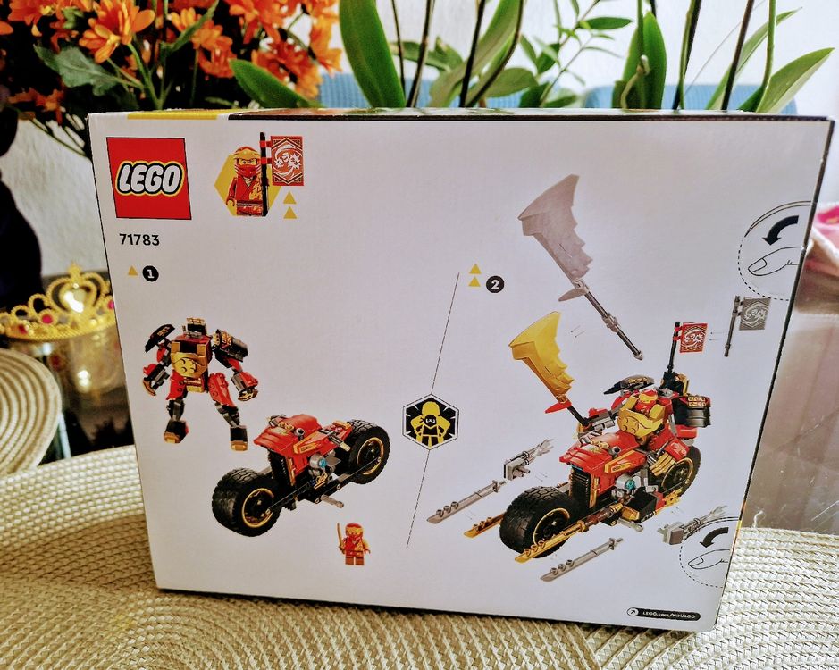 Neue LEGO® NINJAGO® 71783 Kais Mech-Bike EVO (Neu und originalverpackt ...