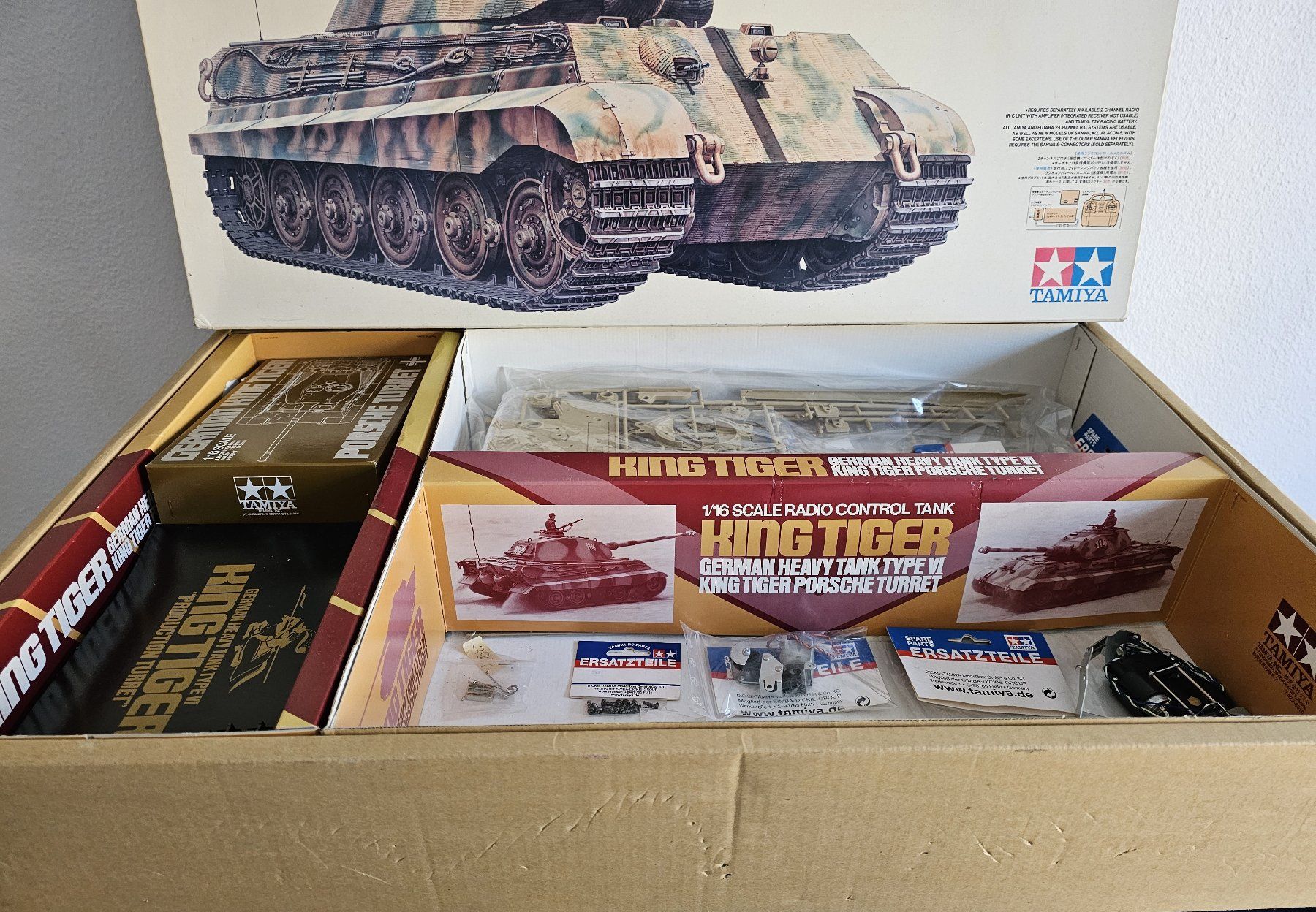 Tamiya Modellismo RC: WK2   Panzer  - Königstiger - – Usato da Rotkreuz venduto da kse_kn7b 7
