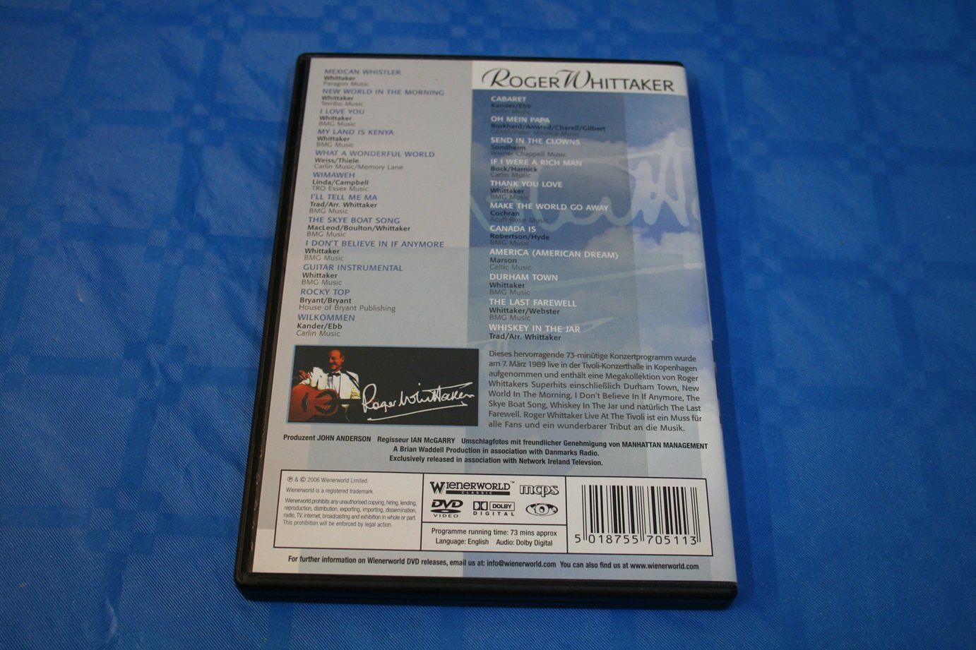 Tutti i DVDs: Roger Whittaker live, DVD – Usato da Wettingen venduto da zibi137 1