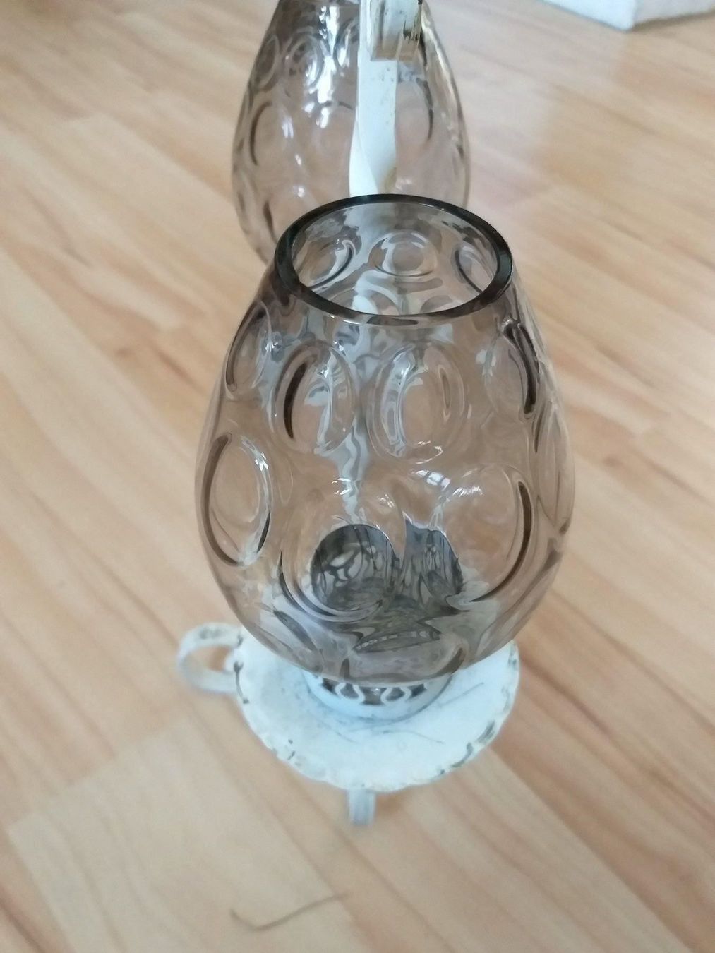 Kerzen: Doppelkerzenhalter mit Windgläser – Gebraucht aus Hunzenschwil von Fanta01 1