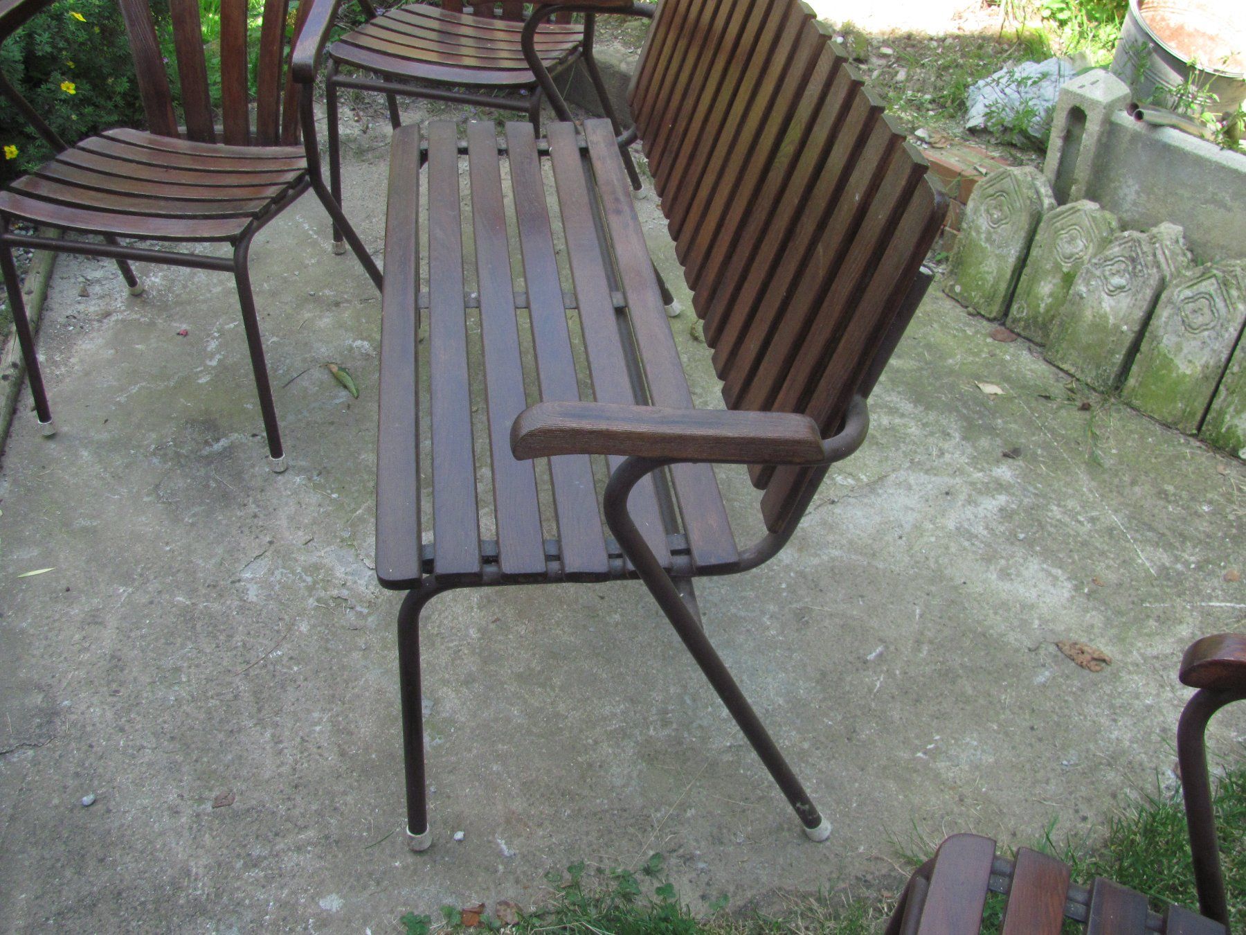 Panchine: Vintage Gartenbank ELEFANT 70er ORIGINAL – Usato da Malters venduto da Monark 2