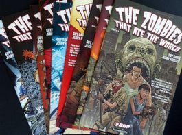 ZOMBIES THAT ATE THE WORLD COMPLETE 8 PART SERIE + 1 VARIANT