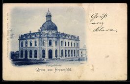 AK Frauenfeld, Postgebäude, 1899