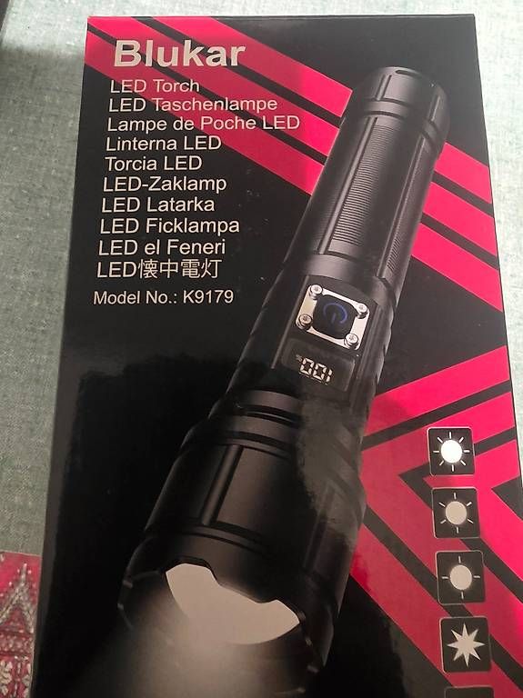 Lampen: LED Taschenlampe neu und Original Verpackt – Neu und originalverpackt aus Rüthi (Rheintal) von Foensi67 1