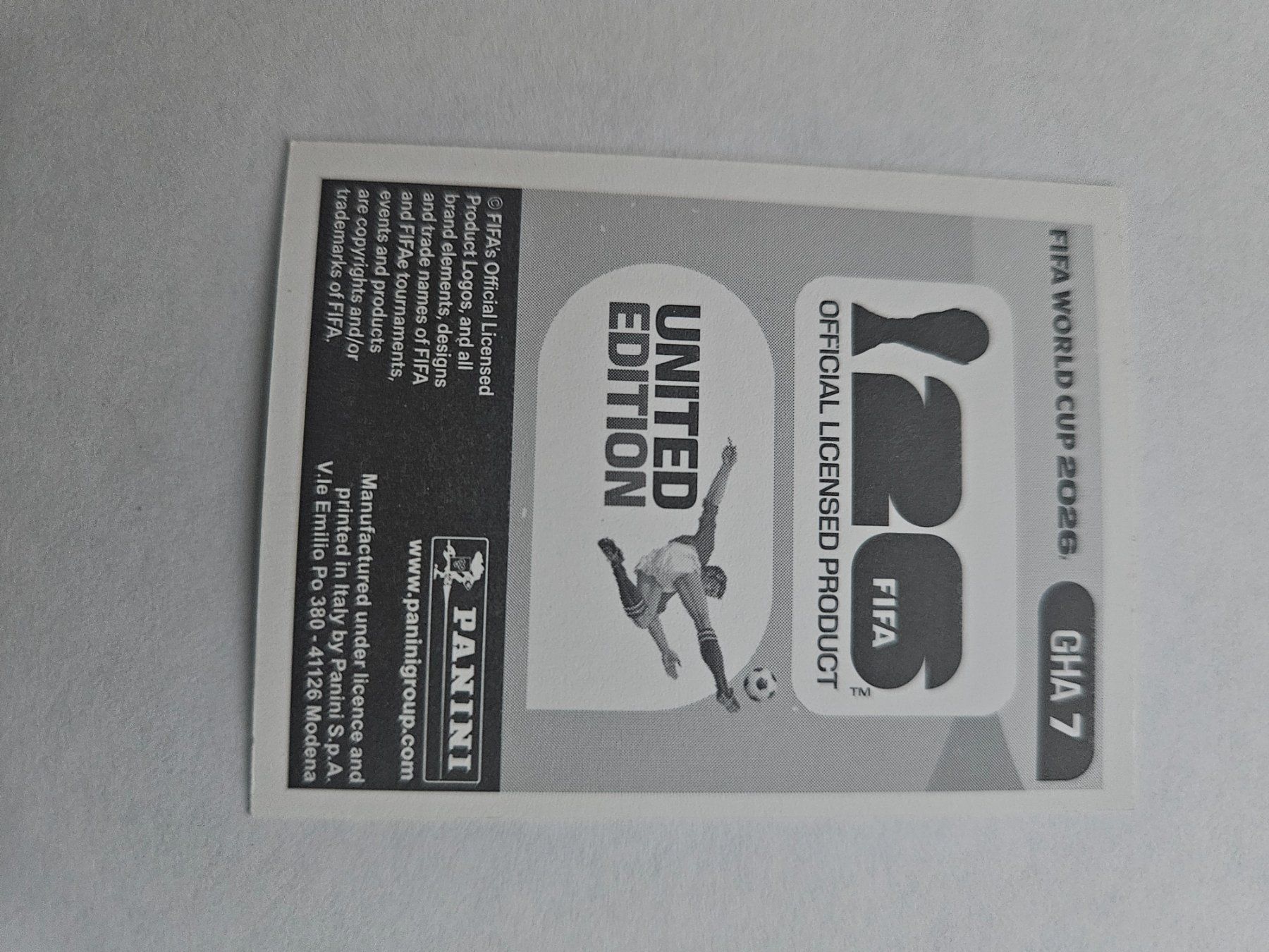 Panini Cartes à collectionner: GHA 7 – D'occasion à Würenlingen par Dinli 1