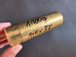 Messing-Stange, 115 x 38 mm, 1100 g