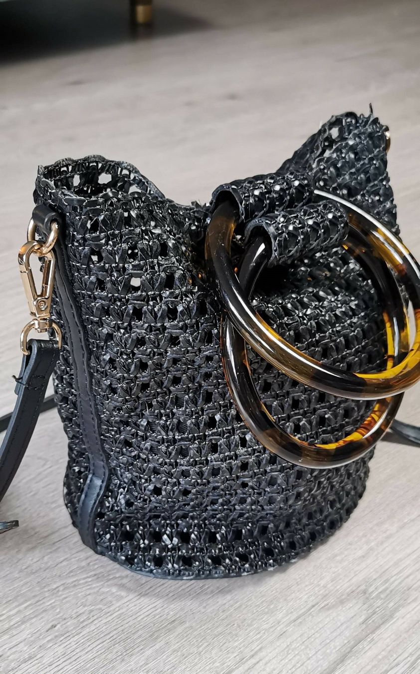 Zara Borse da donna: ZARA - Schicke Beuteltasche, Schultertasche schwarz Boho – Usato da Wettingen venduto da JasminL92-4
