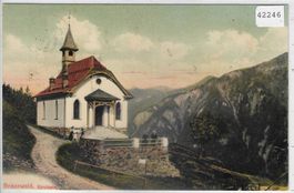 Braunwald - Kirchlein - coloriert