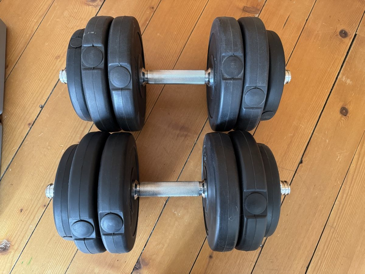 Manubri & Pesi: Hantelset 45Kg – Usato da Steckborn venduto da MemphisDepay 2