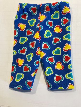Puppenleggins Härzli,  Gr. 30/32 cm, L Baby Born.  ❤️💙❤️