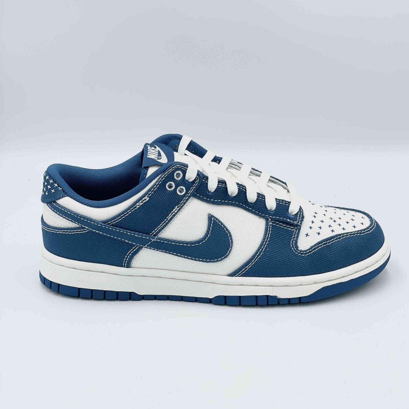 Nike Scarpe da uomo: Nike Dunk Low Light Industrial Blue Sashiko EU 44.5 – Nuovo e nell'imballaggio originale da Erlinsbach venduto da sasneakers 1