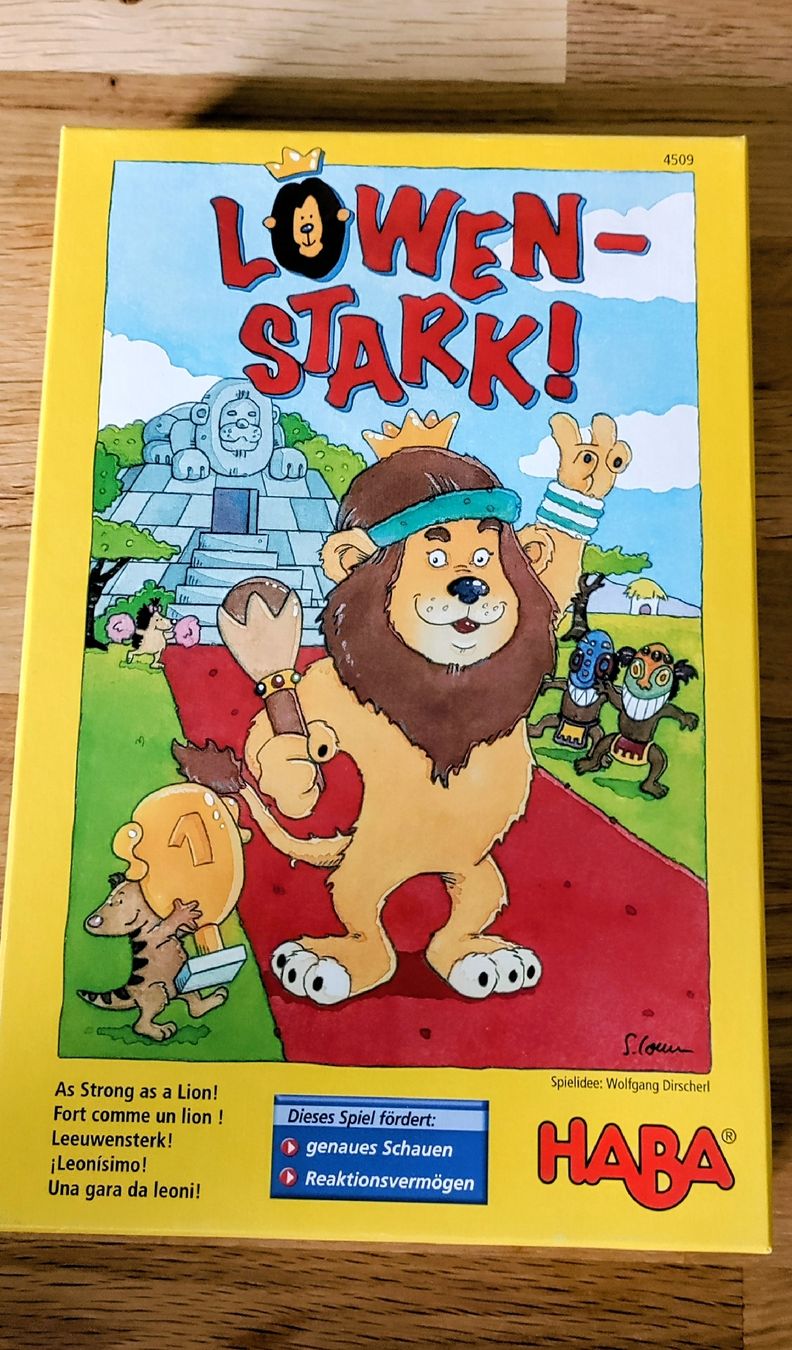 Haba Giochi: Spiel Löwenstark (HABA) – Nuovo e nell'imballaggio originale da Susten venduto da OggierC