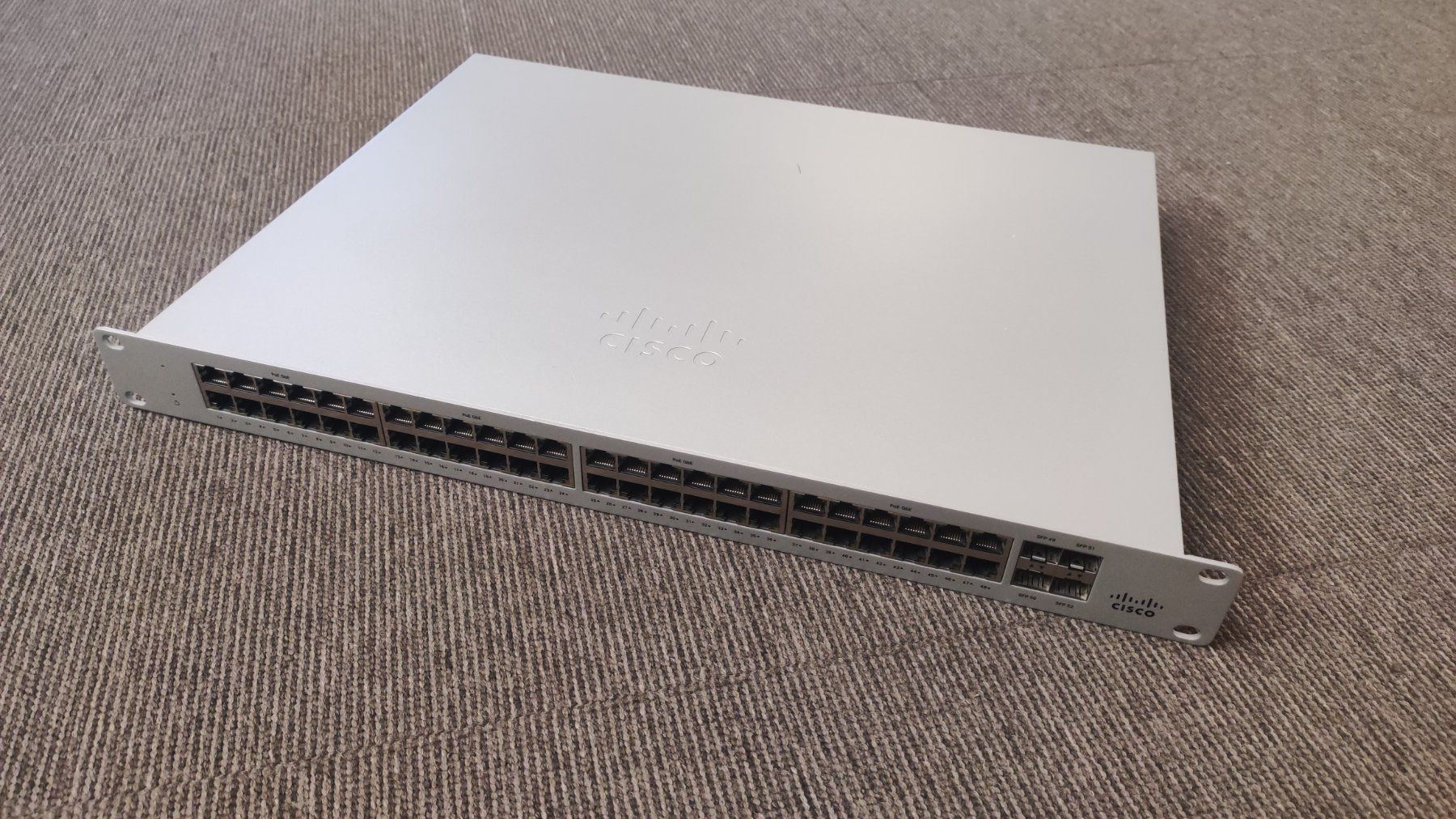 Cisco Meraki Ms120-48lp Gere L2 Gigabit Ethernet 10 100 1000 Connexion Ethernet