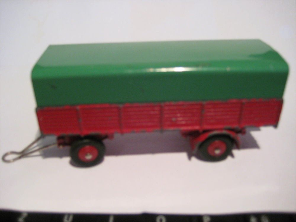 Dinky Toys - Model Truck - Remorque Bâchée 1960 Ref 70 French Meccano Dinky Toys