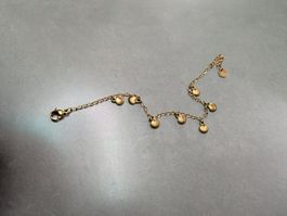 Armkette Beach&Bohem "Tahiti" goldene Muscheln