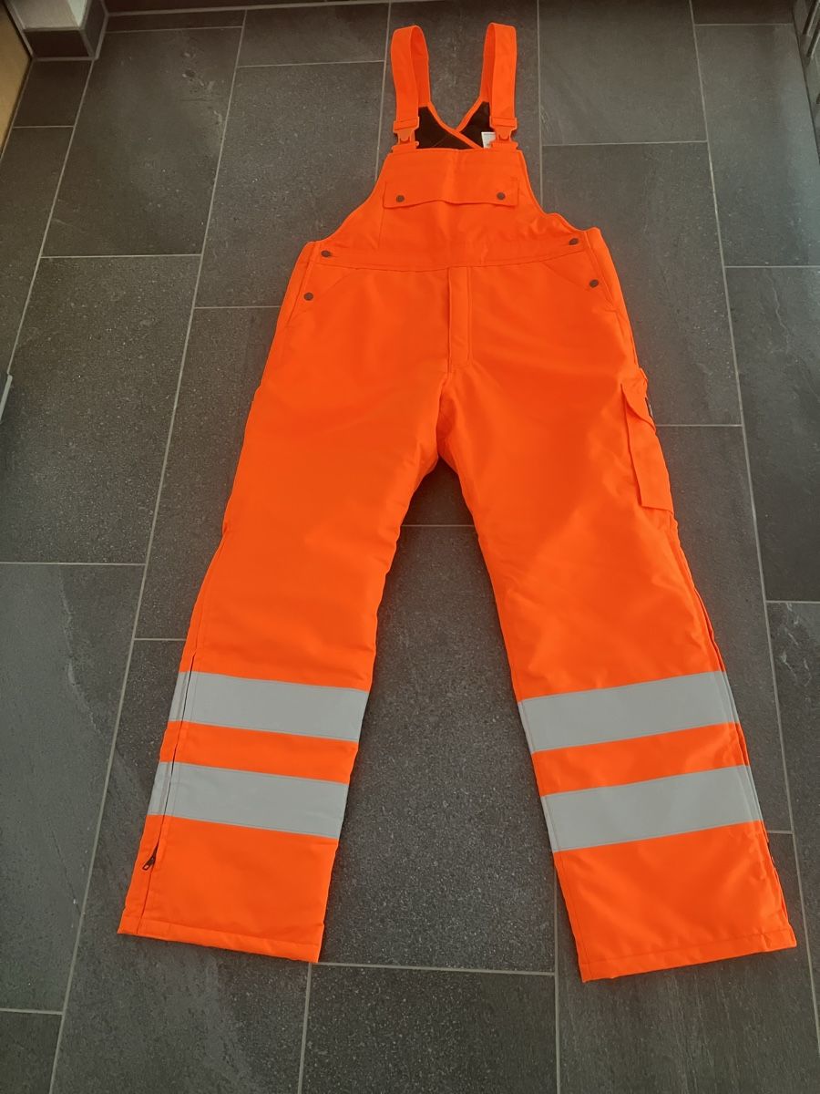 Hosen: Mascot Arbeitslatzhose Thermo Warnschutz Gr. L – Gebraucht aus Bettwiesen von Zustand57 1