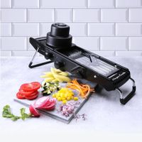 Hagen Grote Mandoline professionelle Black Stainless Steel