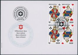 2018 - Schweizer Jass - Viererblock - Zusammenhängende - FDC