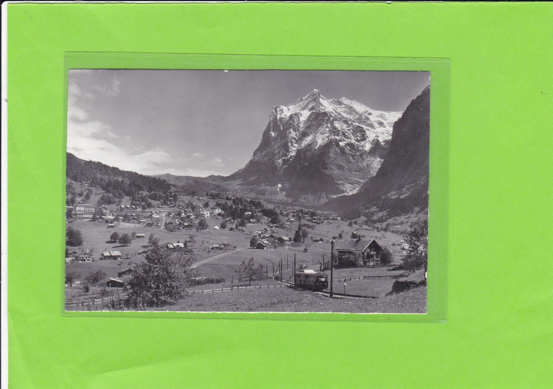 Cartoline postali: Grindelwald-Wetterhorn---E. Gyger – Usato da St. Peterzell venduto da neckertal