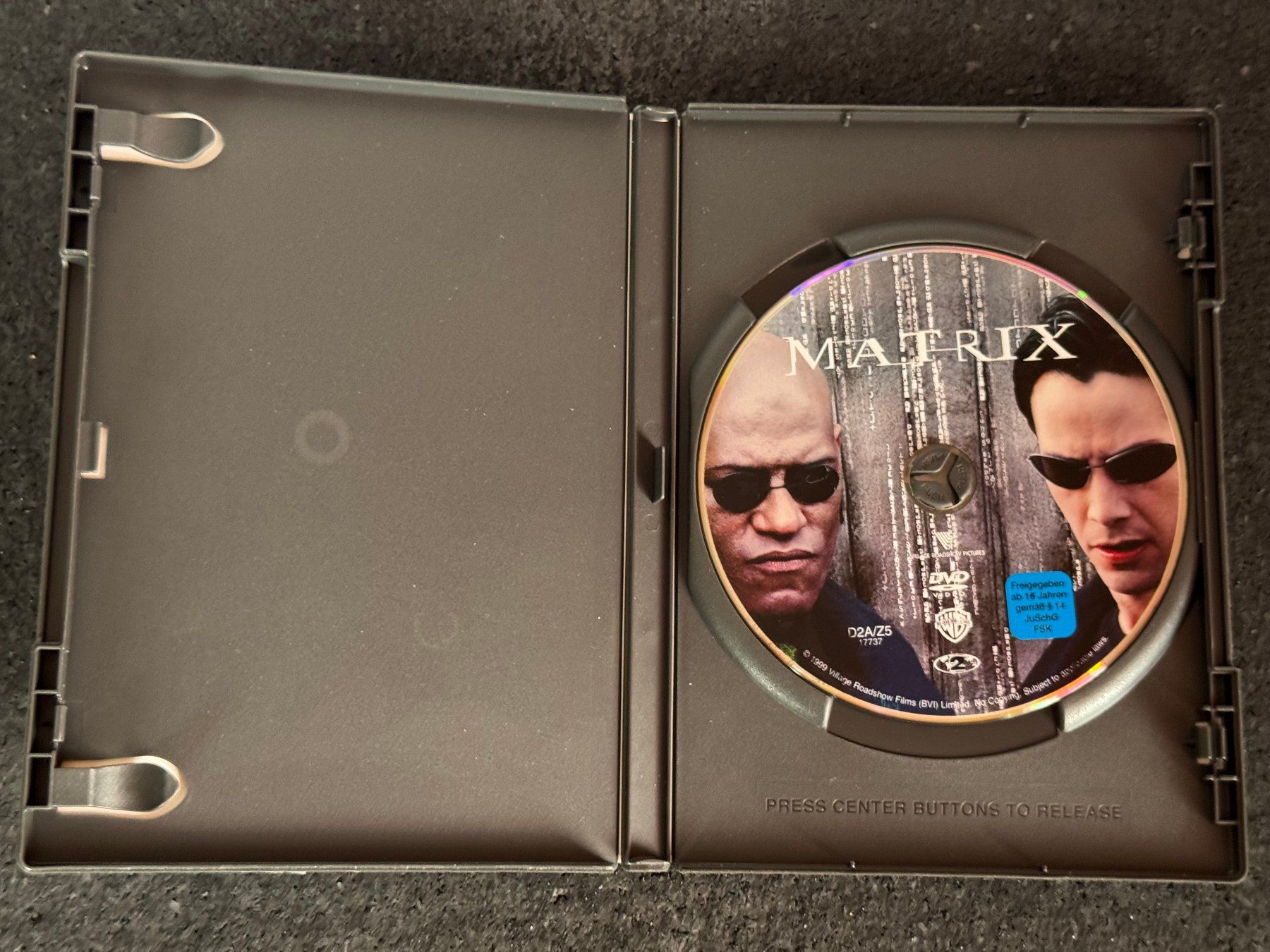 Alle DVDs: MATRIX DVD EN/DE Keanu Reeves  Laurence Fishburne – Gebraucht aus Fribourg von tschjoly 4