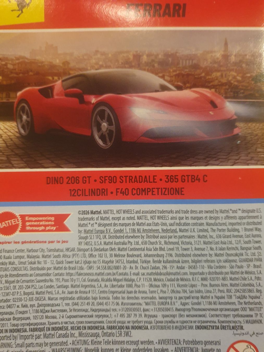 Hot Wheels Modellini d'auto: Hot Wheels 5er Set FERRARI – Nuovo e nell'imballaggio originale da Oftringen venduto da Rotor 6