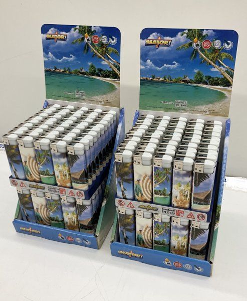 Feuerzeuge: 100 Stück Elektronik Feuerzeug – Neu und originalverpackt aus Kehrsatz von lar_fsw9 1