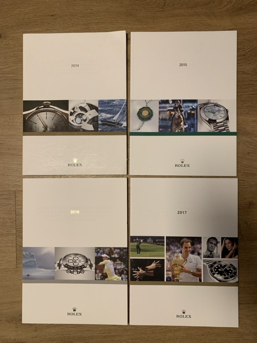 Riviste & Magazine: 4 magazine rolex – Nuovo (secondo la descrizione) da Courroux venduto da SYSTEMED1977
