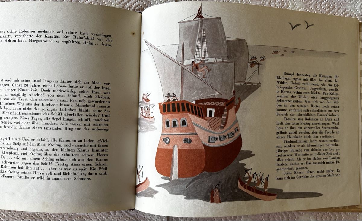 Libri: Robinson Band 2, Kinderbuch, 1957 – Usato da Lengnau BE venduto da AgriOttu 9
