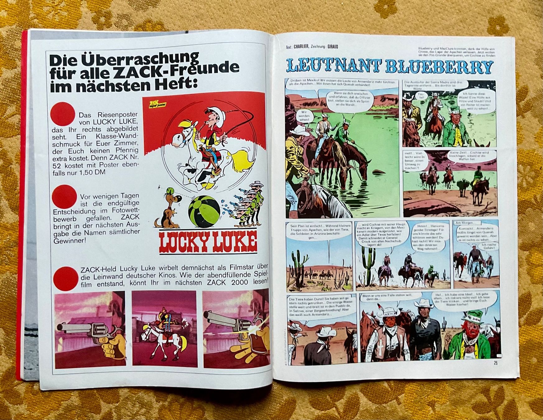 BD: Zack Heft Nr 51 von 1972 – D'occasion à Endingen par nathan05 5