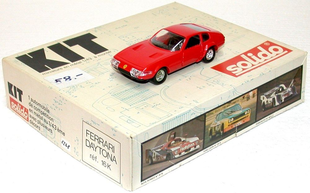 Ferrari Daytona Kammback built from a kit
