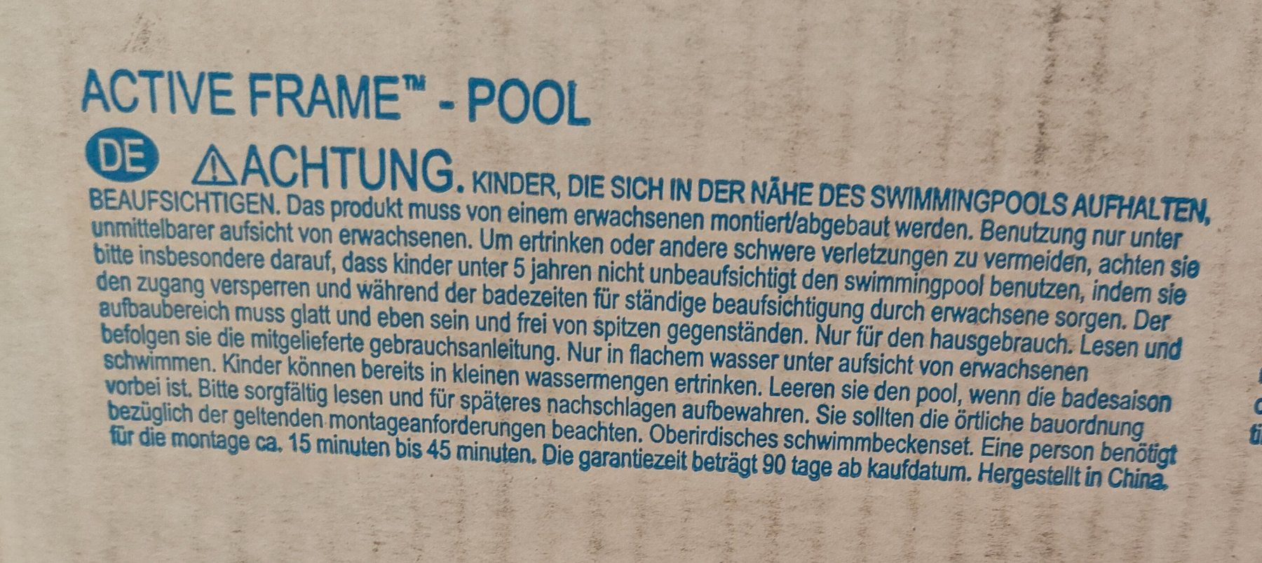 Schwimmbad: Pool 2.1m Summer Waves active frame Pool!!! NEU!!! – Neu (gemäss Beschreibung) aus Derendingen von rosarossa01 4