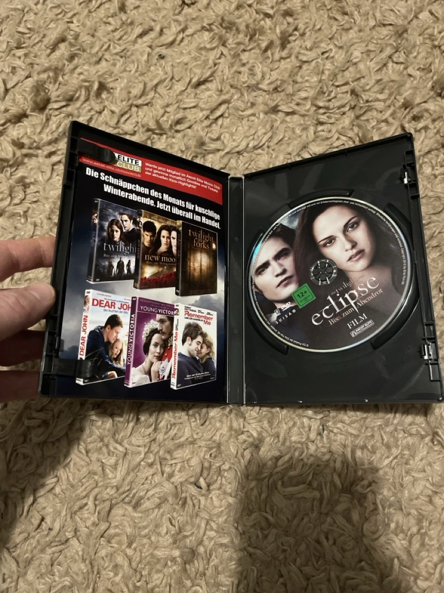 Tutti i DVDs: Twilight Eclipse Biss zum Abendrot DVD - Top Zustand! – Usato da Unterkulm venduto da AnoliOccasion 1
