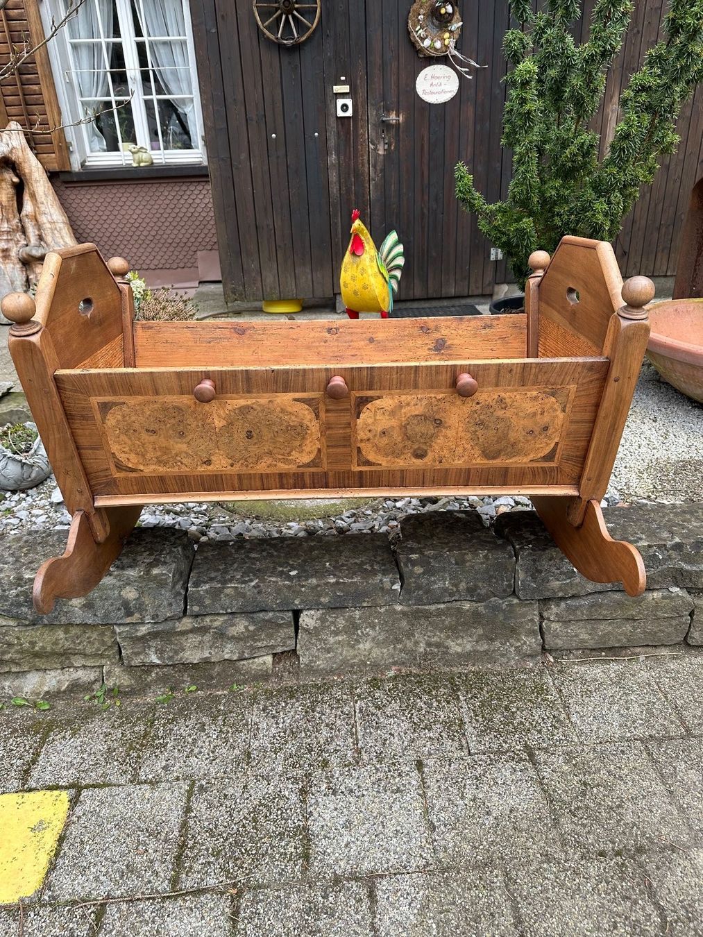 Letti: Antike Holzwiege – Usato da Wittenbach venduto da mar_69t6 5