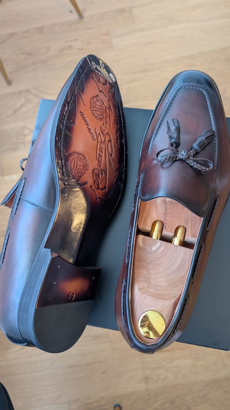 Scarpe da uomo: Tassel Loafers Grösse 45 – Nuovo (secondo la descrizione) da Luzern venduto da DarioS90 3