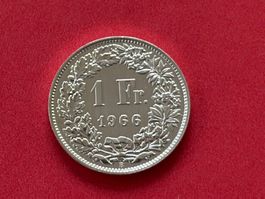 1 Fr. 1966 vorzüglich