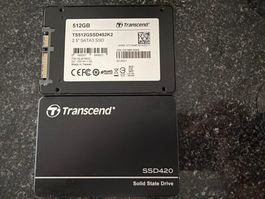 2x SSD 512GB SATA Transcend