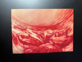 HR GIGER Postkarte, Ansichtskarte ungelaufen, Kunst, AK
