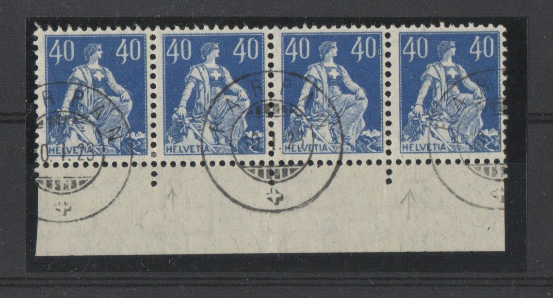 Alle Briefmarken: Timbres ordinaires – Gebraucht aus Echichens von Topfila