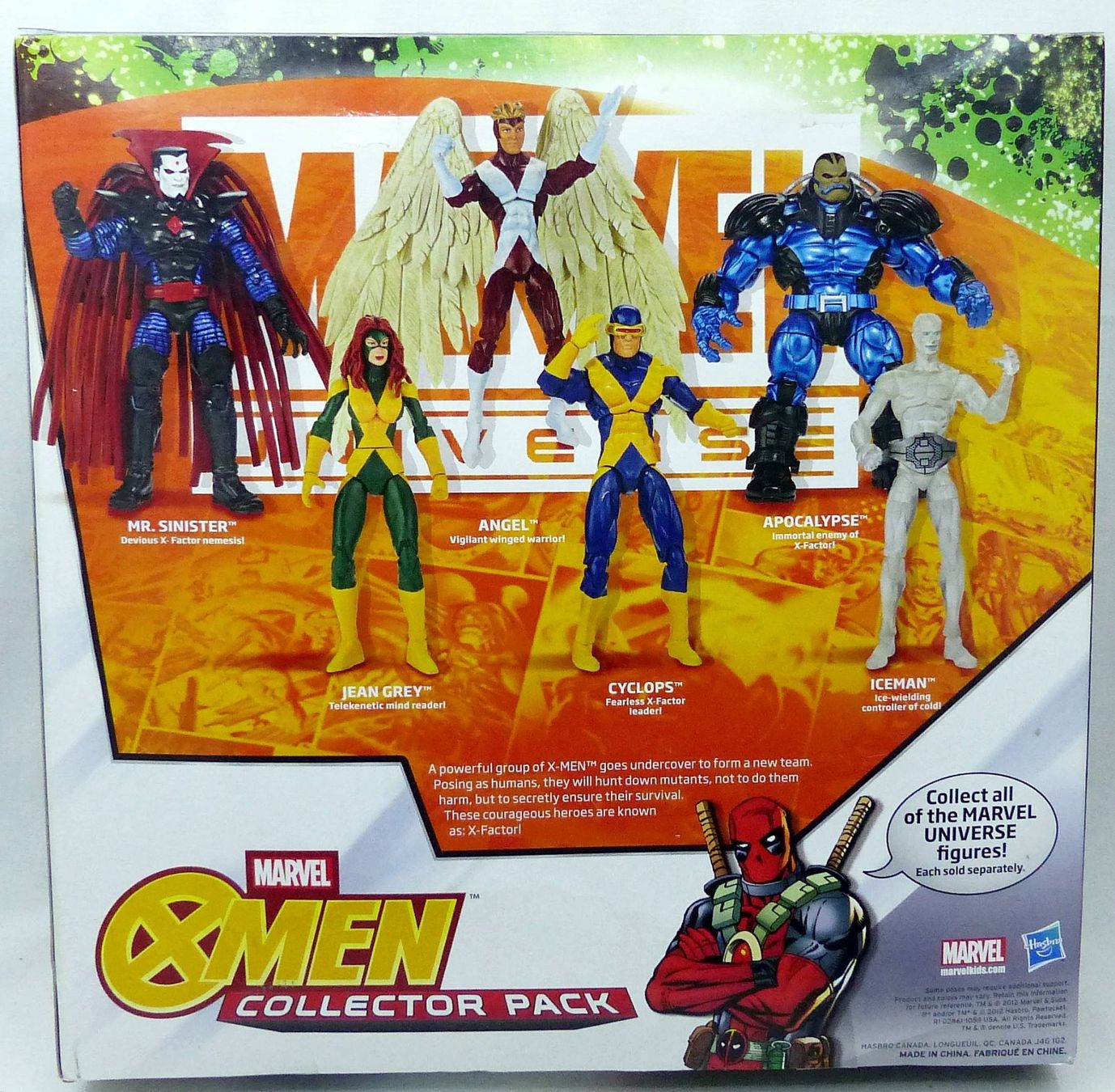 Marvel Statuette: MARVEL UNIVERSE X-MEN COLLECTOR PACK WITH APOCALYPSE 2012 – Nuovo e nell'imballaggio originale da Lugano venduto da YouWantUS 2